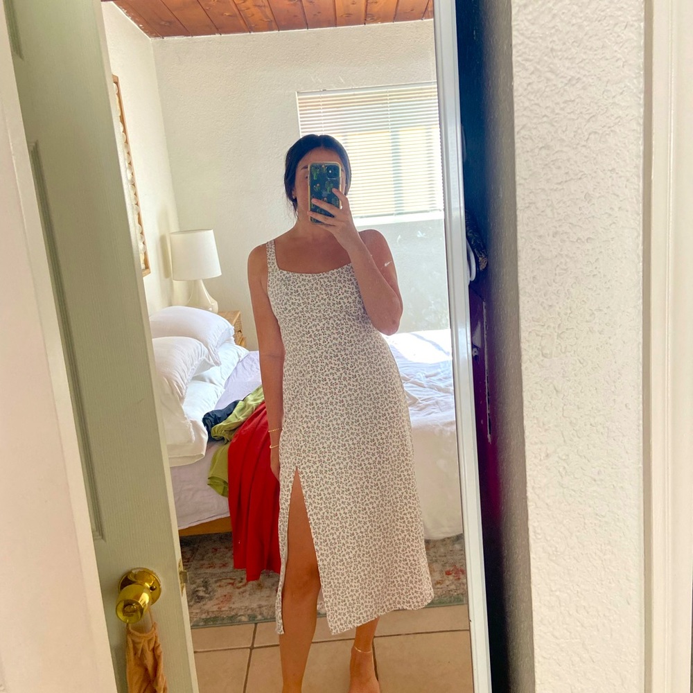 Abercrombie Midi Floral Dress